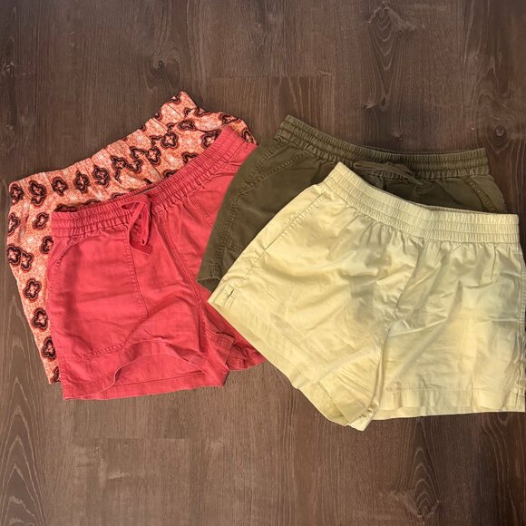 Three Eighty Two, Point Sur, and Abercrombie Summer Shorts Bundle (Multi Color) - Picture 1 of 9